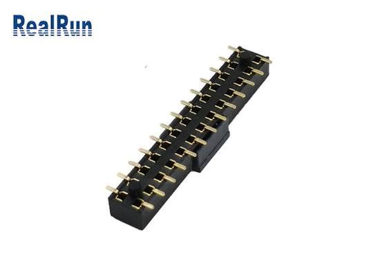 conector plástico do PWB da posição do isolador 2x13P da altura 3.5mm do encabeçamento fêmea de 2.54mm SMT