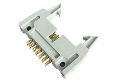 O Pin 14 encobriu a resistência de isolação material do flash PBT do ouro do conector do encabeçamento