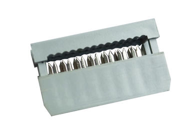 Fêmea do soquete do Pin IDC do equipamento médico 14 2,54 milímetros de fio para embarcar o conector