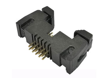 10 cabo encoberto Pin do passo do conector 1.27mm do encabeçamento para embarcar o conector
