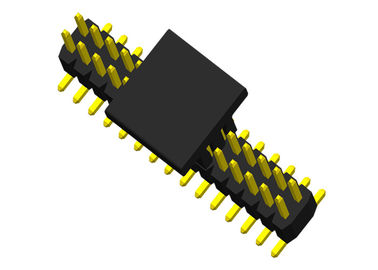 fileira dobro do Pin da montagem vertical 2x15 30 do TAMPÃO do encabeçamento do Pin de conector macho de 1.0mm