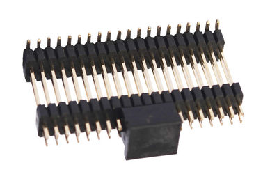 Tipo duplo de SMT do conector do encabeçamento do Pin da fileira