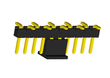 do conector masculino do encabeçamento de 10P PA6T altura 2A PBT de SMT 2.0mm do TAMPÃO da fileira única