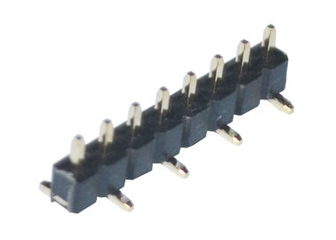 C.C. 500V de PA6T SMT Pin Header Connector através de UL 94V-0 do furo