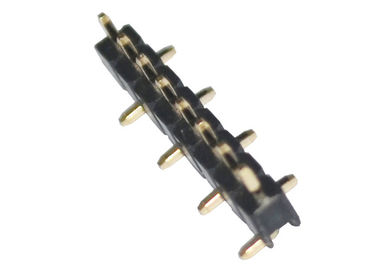 C.C. 500V de PA6T SMT Pin Header Connector através de UL 94V-0 do furo