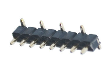 C.C. 500V de PA6T SMT Pin Header Connector através de UL 94V-0 do furo