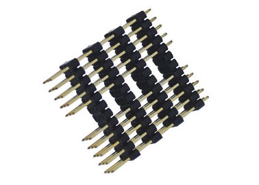 Quatro fileira plástica do passo 36P três da C.A. 2.54mm de Pin Header Connector 500V