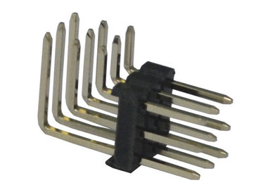 Conector do encabeçamento do Pin do ângulo direito 2,54 milímetros
