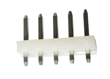 180 conector de Pin 3,96 milímetro do conector 5 do encabeçamento do Pin da fileira do grau único X 3,2 milímetros