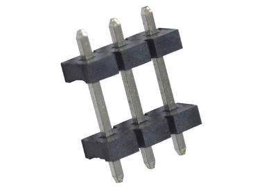 Poliéster fêmea reto do encabeçamento 3P do GV Pin Header Connector 5.08X2.5mm