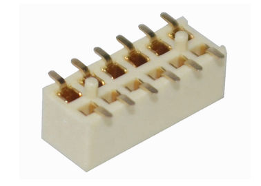 12 do passo fêmea do conector 2.0mm do PWB do conector do encabeçamento do Pin tipo duplo de SMT da fileira