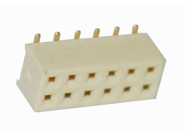 12 do passo fêmea do conector 2.0mm do PWB do conector do encabeçamento do Pin tipo duplo de SMT da fileira