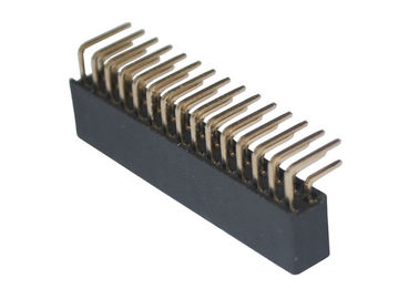 Resistência de fogo fêmea do Pin do conector 30 do encabeçamento do ângulo direito para a eletrônica