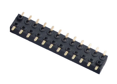 Conector fêmea do encabeçamento de SMT fileira dupla do passo de 2,0 milímetros para o equipamento médico