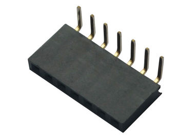 Conector fêmea do encabeçamento da única fileira
