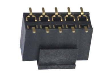 Conector fêmea do encabeçamento da fileira dobro