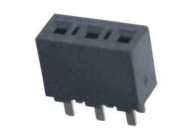 fileira do conector do encabeçamento da fêmea de 3.96mm única em linha reta para o equipamento médico