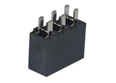 fileira do conector do encabeçamento da fêmea de 3.96mm única em linha reta para o equipamento médico
