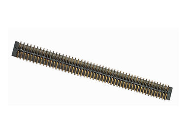 Conector do encabeçamento da caixa de 100 Pin através da placa do furo ao tipo de SMT dos conectores de cabo