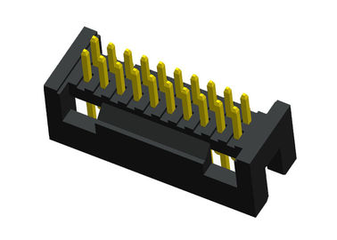 Fio reto de 20 conectores do PWB do conector do encabeçamento da caixa do Pin para embarcar 1.27mm