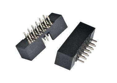 Soquete reto do Pin do passo 2x12 do grau 2.0mm do conector 180 do encabeçamento da caixa do PWB de IDC