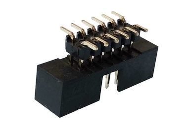 Tipo alto fio de SMT do conector do encabeçamento da caixa plástica para embarcar o passo do conector 2mm
