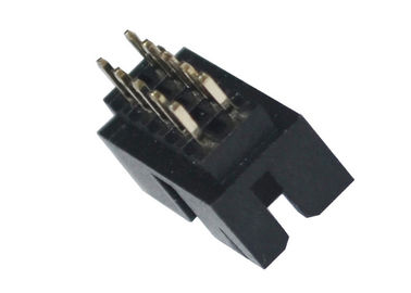 MERGULHO 2.0mm 10 resistentes de alta temperatura do conector do encabeçamento do Pin reto do Pin