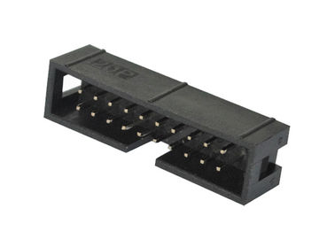 O grande Pin 20 atual do conector 2.54mm do encabeçamento da caixa esvazia 2 que o Pin enegrece em linha reta