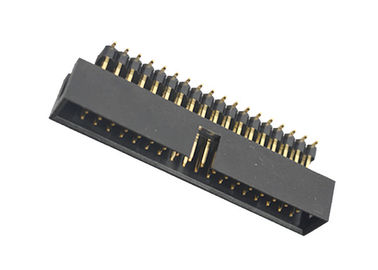 Encabeçamento dobro da caixa plástica 2,54 milímetros de tipo flash 3.0AMP de SMT do ouro da placa do PWB