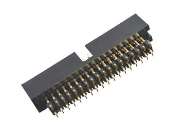 Encabeçamento dobro da caixa plástica 2,54 milímetros de tipo flash 3.0AMP de SMT do ouro da placa do PWB