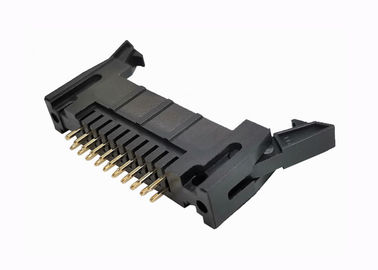 Ouro/lata retos do conector do encabeçamento de 20 Pin sobre o chapeamento de contato do níquel