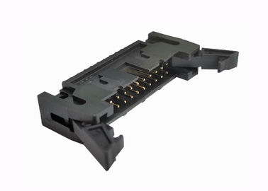 Ouro/lata retos do conector do encabeçamento de 20 Pin sobre o chapeamento de contato do níquel