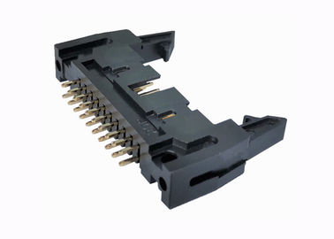 Ouro/lata retos do conector do encabeçamento de 20 Pin sobre o chapeamento de contato do níquel