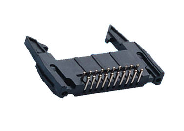 O ângulo direito encobriu o conector do encabeçamento 90 Pin dos pinos 2.54mm do encabeçamento do grau 20