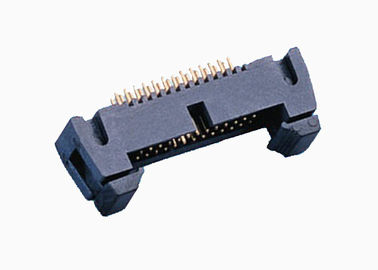 Pin 20 curto encoberto reto da trava 2.54mm da fileira dupla do conector do encabeçamento do Pin