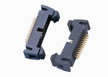 Pin 20 curto encoberto reto da trava 2.54mm da fileira dupla do conector do encabeçamento do Pin