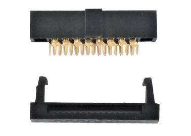 Ohm fêmea do conector 30m do Pin Heade do conector 16 do deslocamento da isolação de IDC