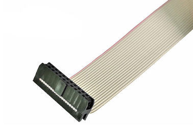 Material liso do PVC do Pin do passo 20 dos conjuntos de cabo 2.54mm da fita da placa IDC do PWB