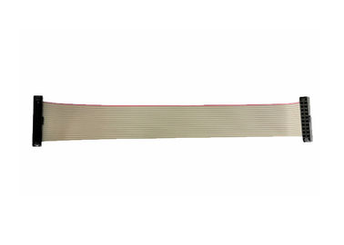 Material liso do PVC do Pin do passo 20 dos conjuntos de cabo 2.54mm da fita da placa IDC do PWB