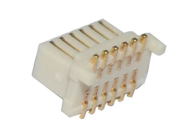 Placa de 12 Pin para embarcar materiais do contato do chapeamento de ouro do encabeçamento do Pin de SMT do conector