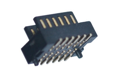 A montagem de superfície preta 2*6 Pin Board To Board Connector de H2.0 milímetro 0.8Mm lança o tipo de SMT do homem