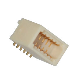 Conector masculino 180° do encabeçamento do contato de bronze vertical do conector de Smt BTB da montagem