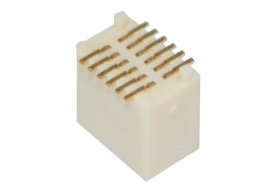 Conector masculino 180° do encabeçamento do contato de bronze vertical do conector de Smt BTB da montagem