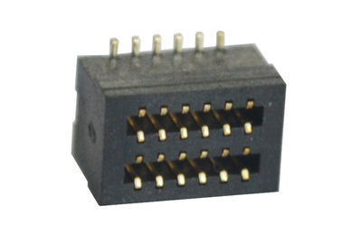 Placa de PA9T LCP H4.0 milímetro para embarcar o tipo fêmea do encabeçamento 2*6P SMT do passo dos conectores 0.8Mm