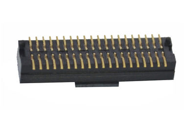 Material fêmea do Pin SMT LCP do passo 40 dos conectores de Pin 0.8mm da placa de circuito