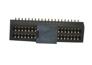 Material fêmea do Pin SMT LCP do passo 40 dos conectores de Pin 0.8mm da placa de circuito