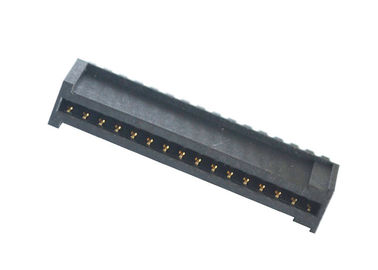 2.54mm placa de 32 Pin para embarcar o conector que solda o preto masculino do encabeçamento do Pin