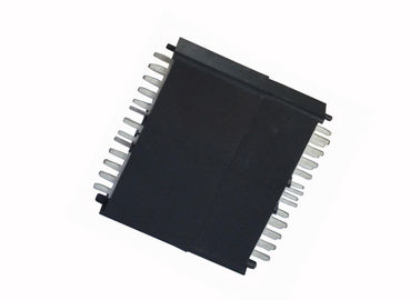 placa de 1000M Ohm PA6T PBT ao preto vertical do material de Seat LCP do conector da placa