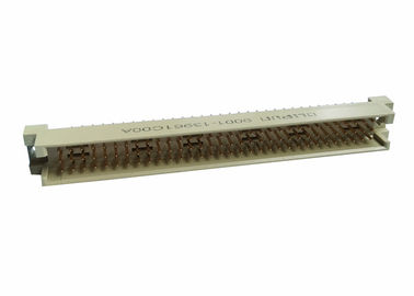 RUÍDO da fileira triplicar-se do Pin do MERGULHO 3X32 do conector do PWB do bronze 96p 41612 retos masculinos