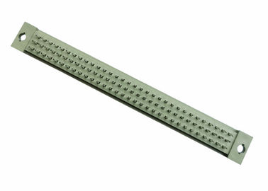 RUÍDO da fileira triplicar-se do Pin do MERGULHO 3X32 do conector do PWB do bronze 96p 41612 retos masculinos